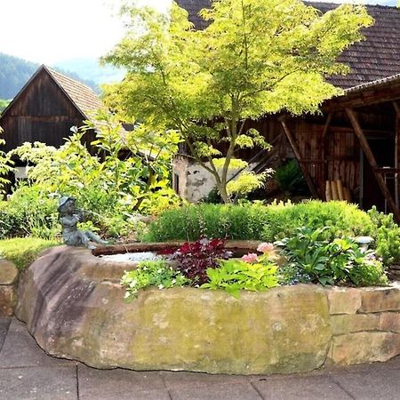 Oberbauernhof - Wohnung "Am Garten" -- Moderne Fewo Im Schoenen Schwarzwaldhaus グータッハ エクステリア 写真